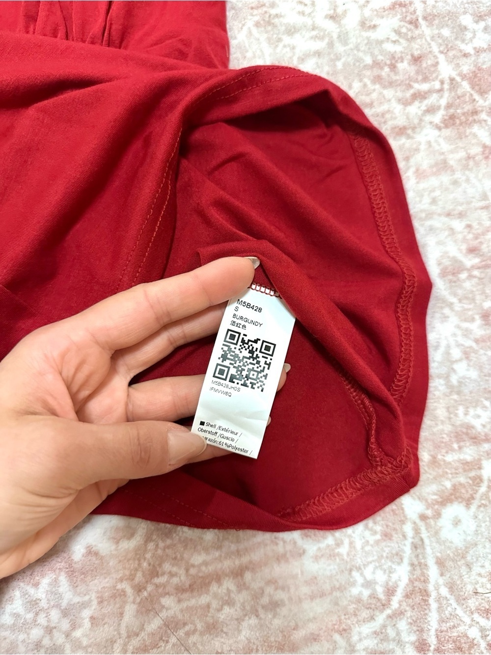 NEW 🌹 Deep V Y2K Vibes Red T-Shirt - Picture 4 of 8